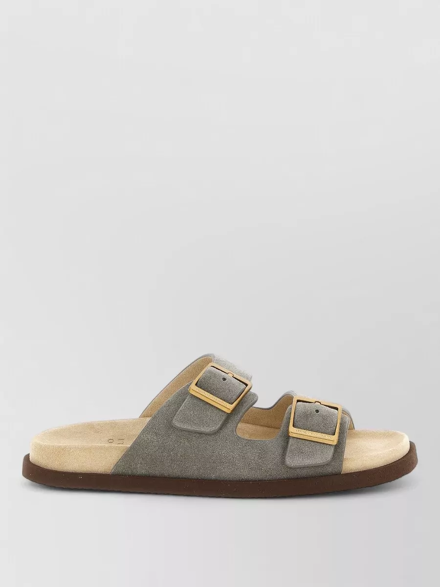 Brunello Cucinelli Suede Sandals