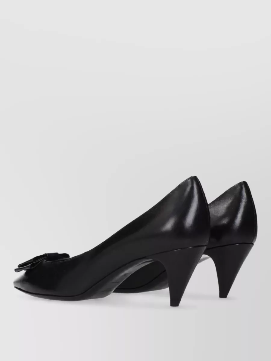 Saint Laurent Leather Ballerina Shoes