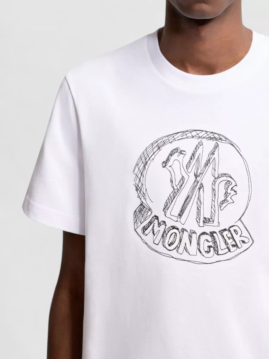Moncler Cotton Crew-Neck T-Shirt
