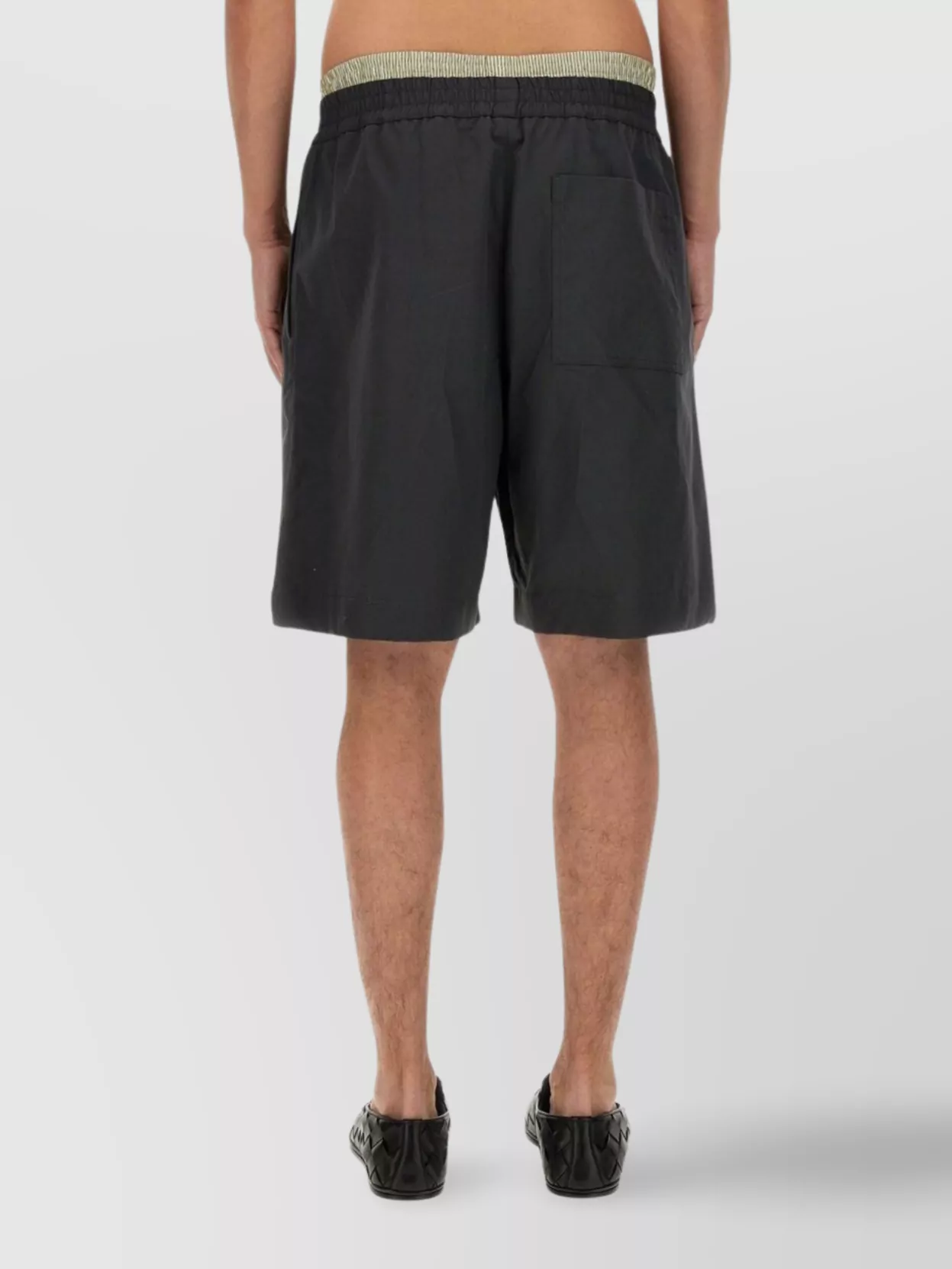 Bottega Veneta Comfortable Cotton Shorts Featuring Side Slits
