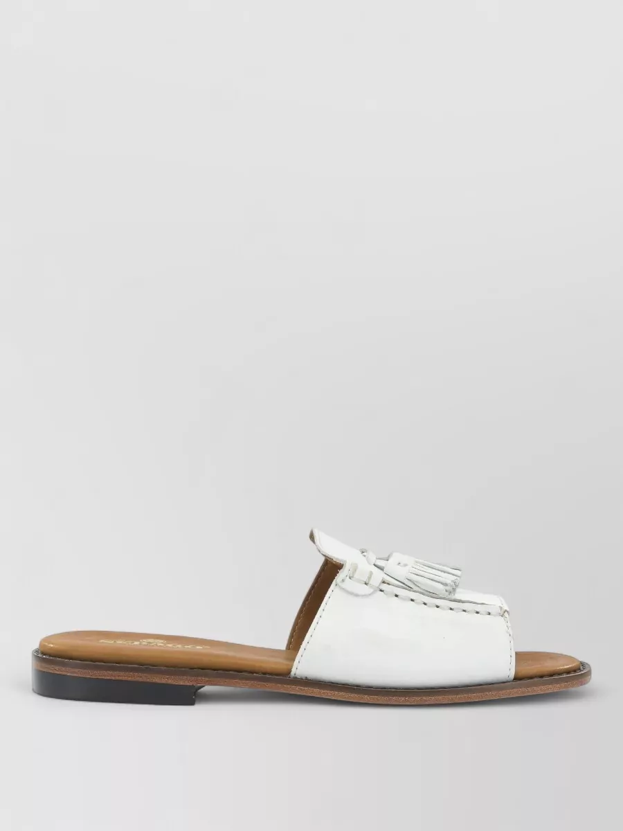Sebago Leather Slide Sandals