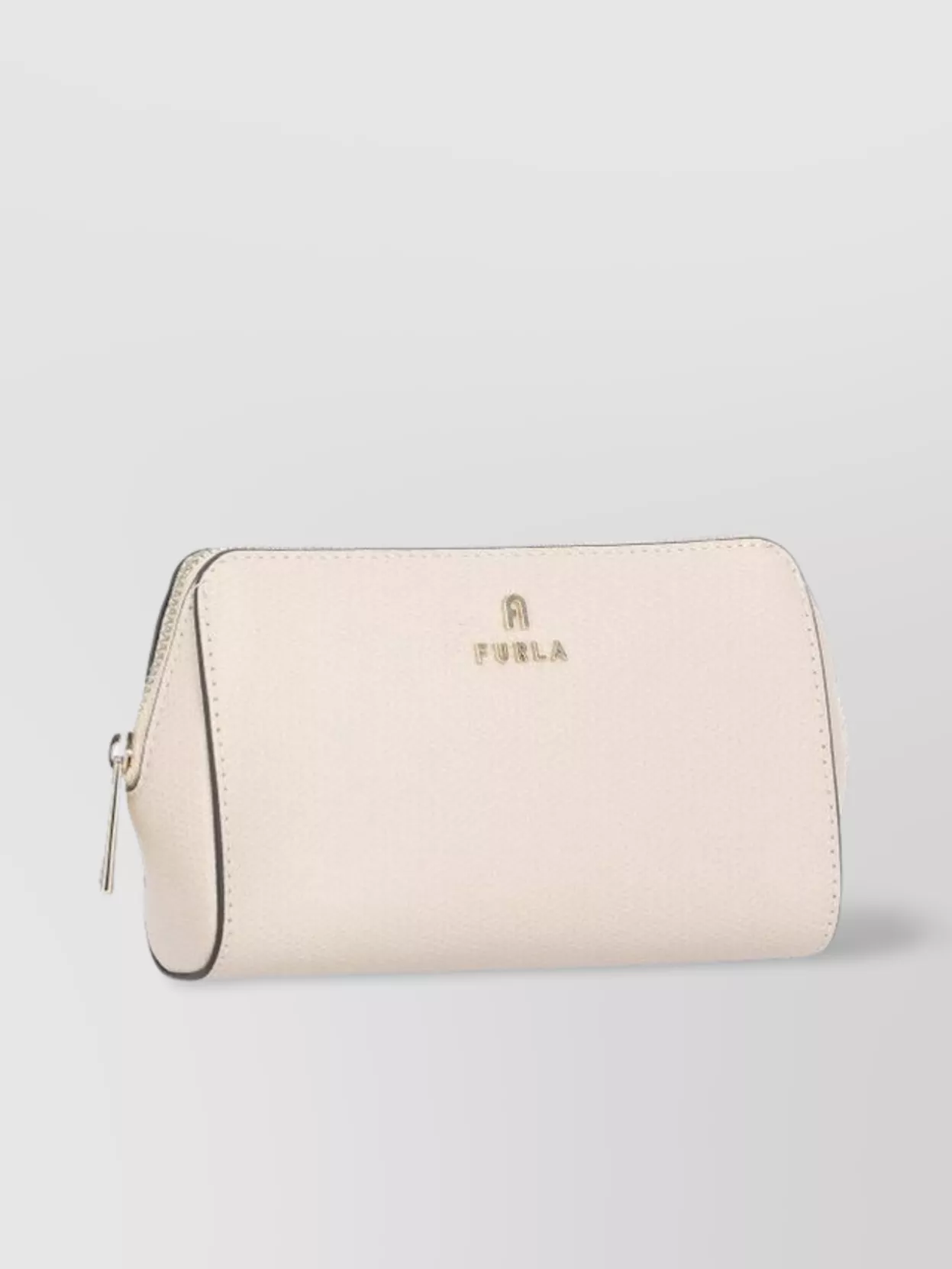 Furla Leather Textured Clutch Bag