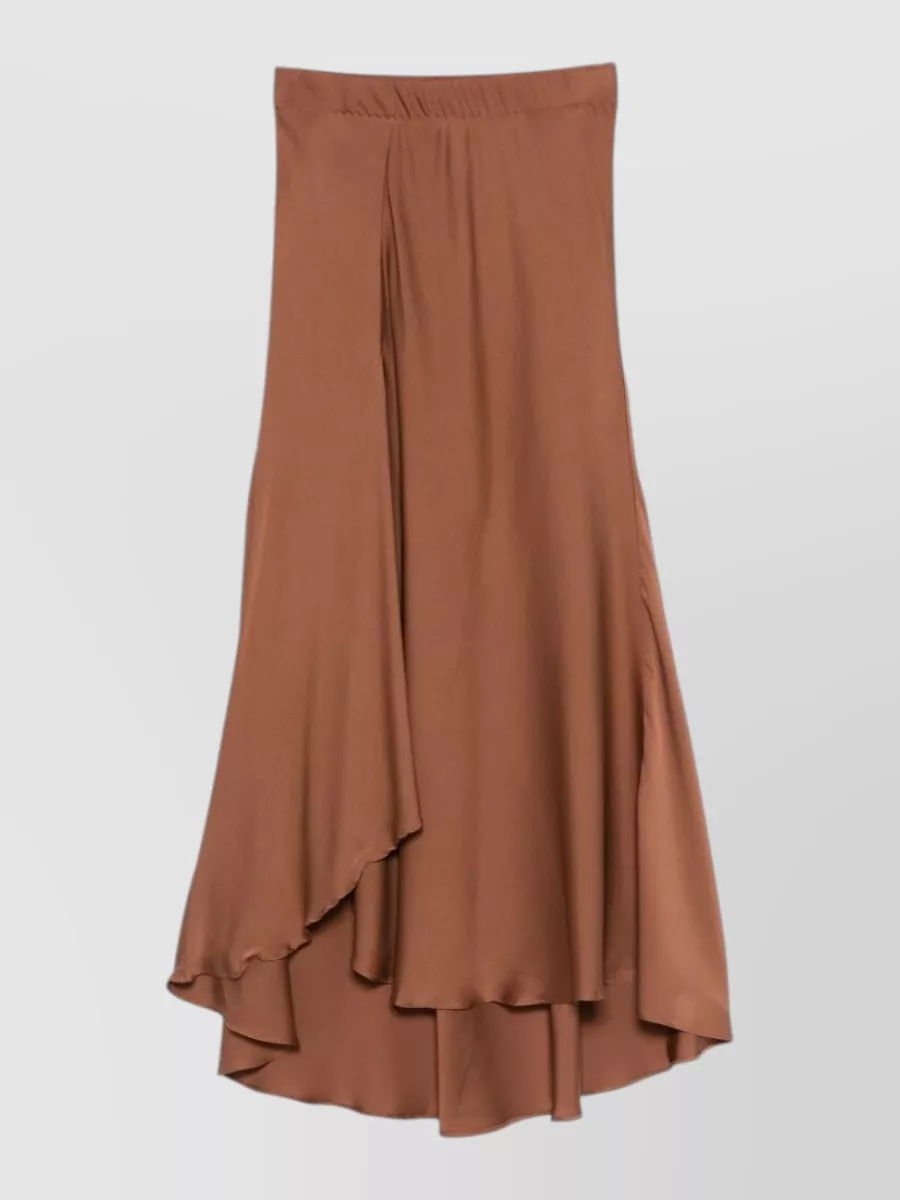 Silk95five Sirene Skirt Set Asymmetric Halter Draped