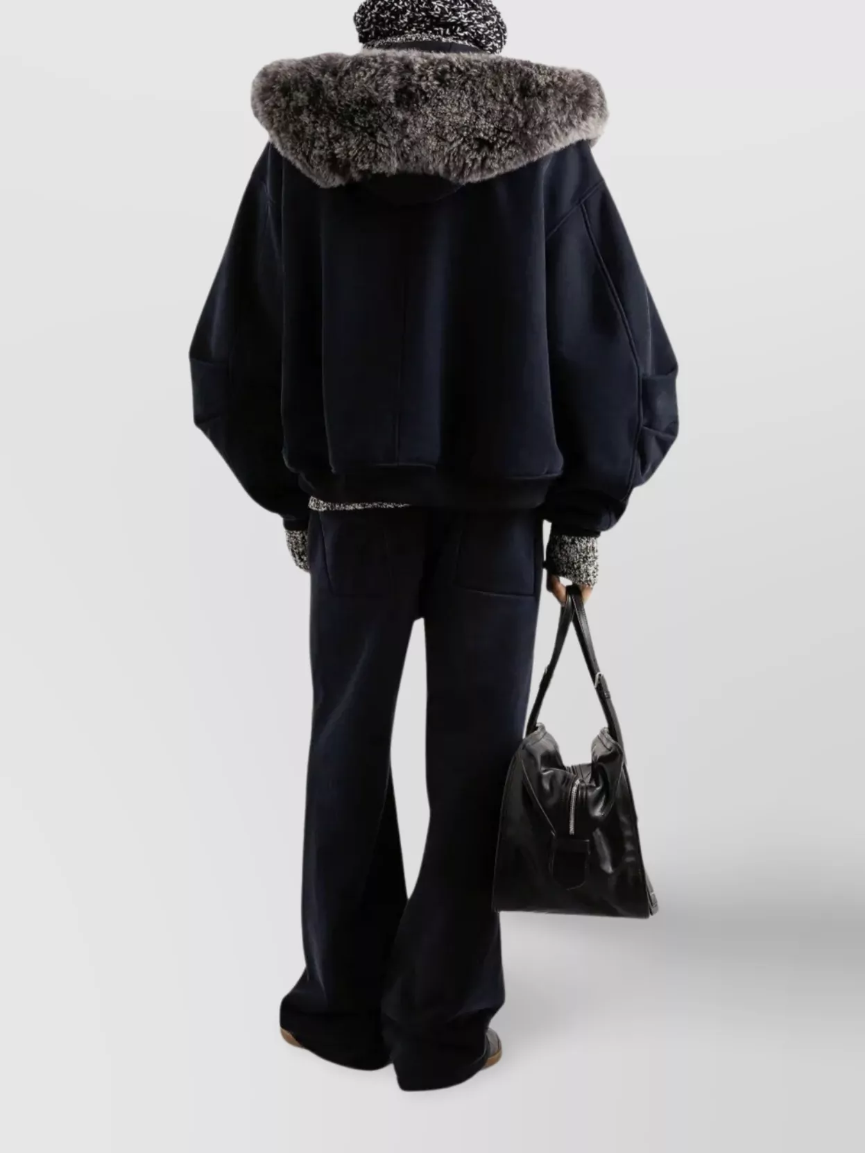 Dolce & Gabbana Elasticated-waistband Panelled Track Pants In Black