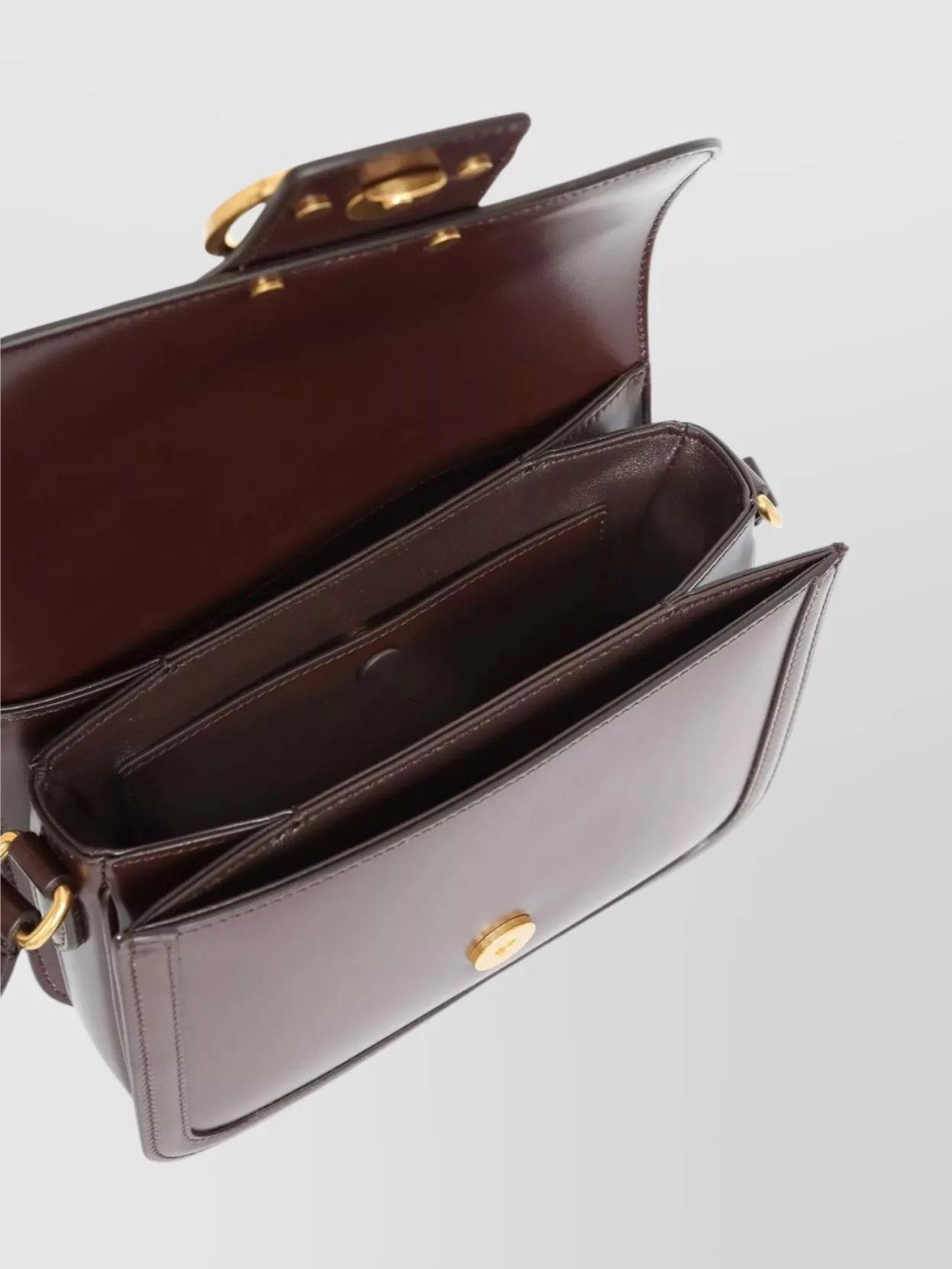 Valentino Garavani Calfskin Shoulder Bag With Adjustable Strap