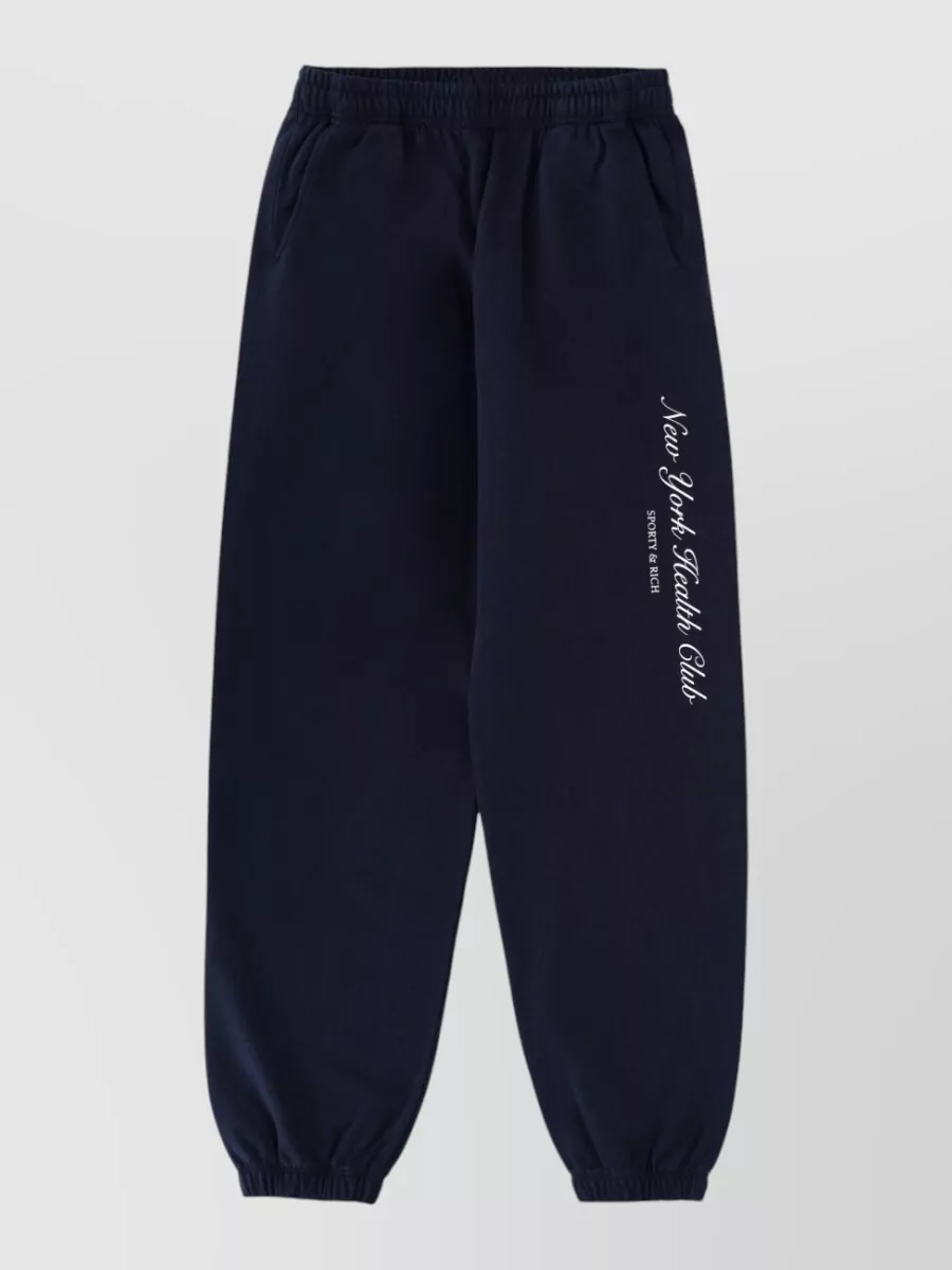 Sporty & Rich Logo Sweatpants
