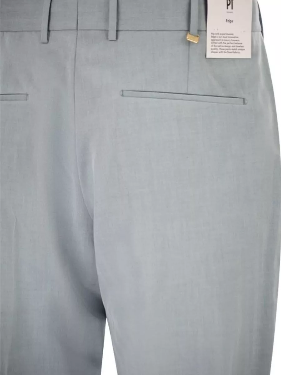 Pt Torino Cotton Wool Tailored Trousers