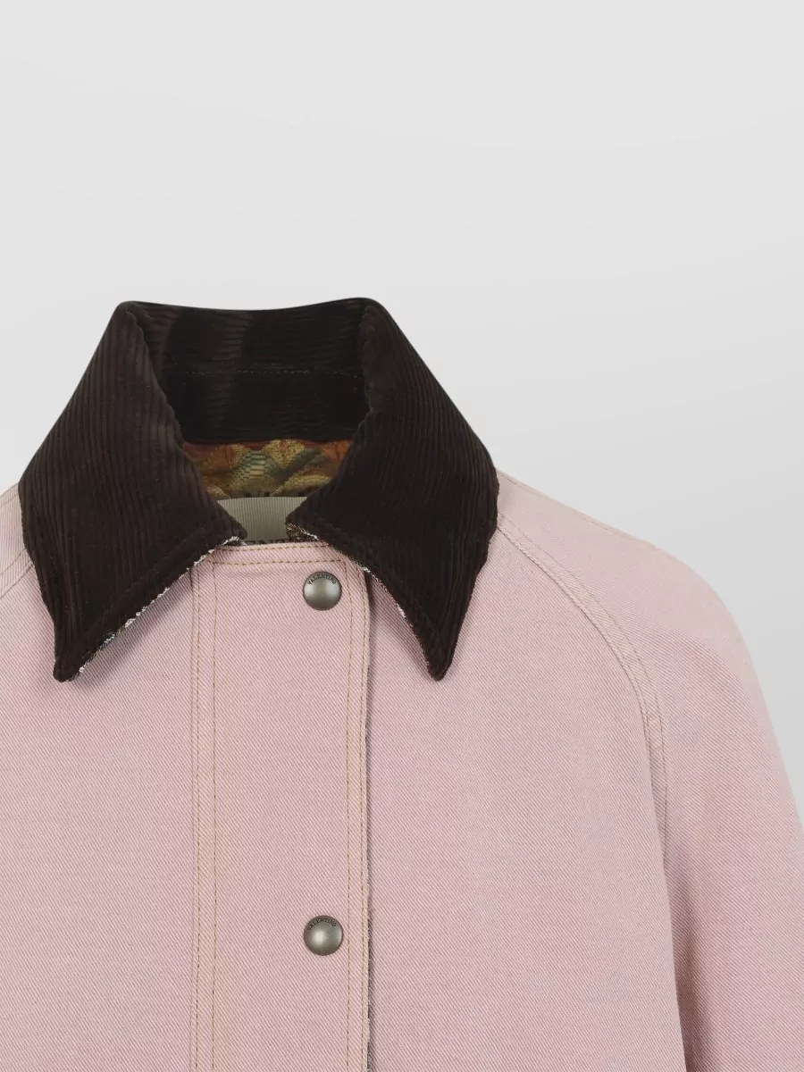 Valentino Denim Fitted Jacket