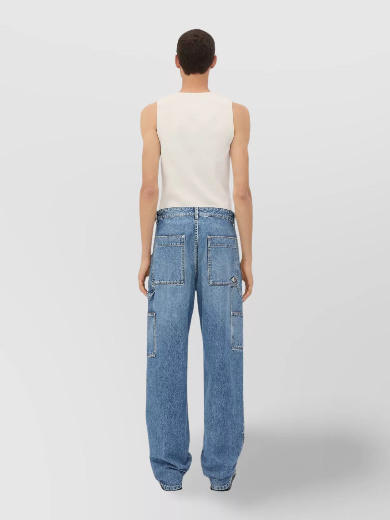 Bottega Veneta Vintage Style Cargo Jeans