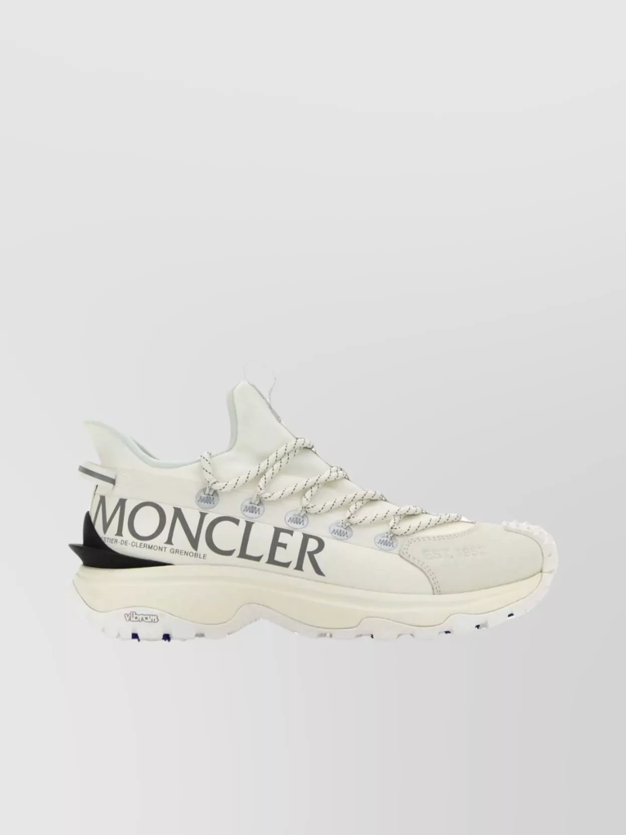 Shop Moncler Trailgrip Lite2 Lace-up Rubber Sneakers