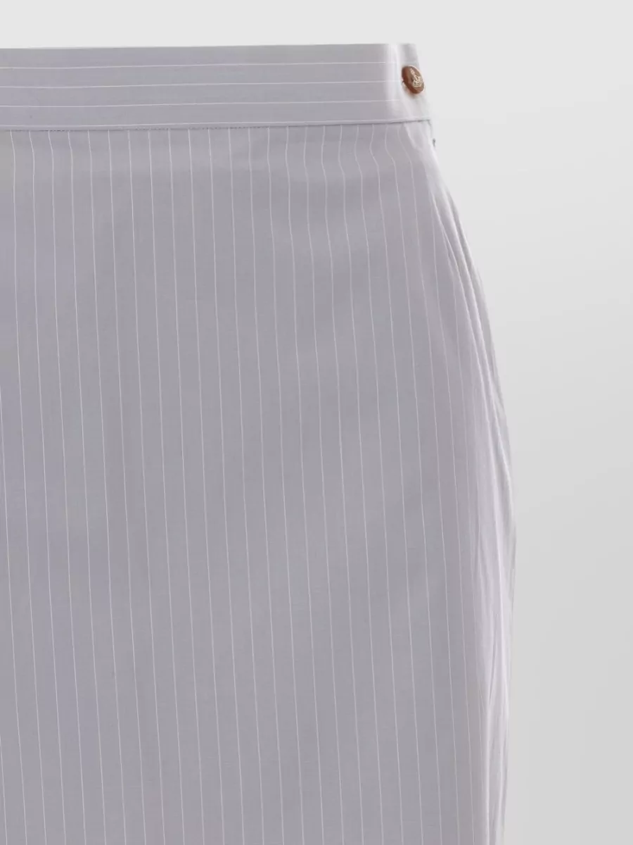 Vivienne Westwood Cotton Midi Pencil Skirt