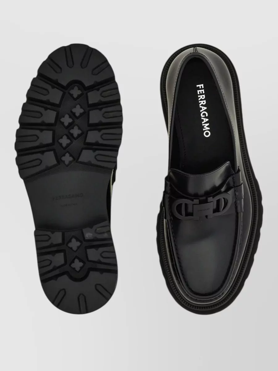 Ferragamo Calf Leather Loafers