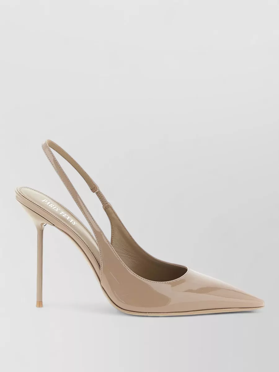 Paris Texas Patent Leather Slingback Sandals