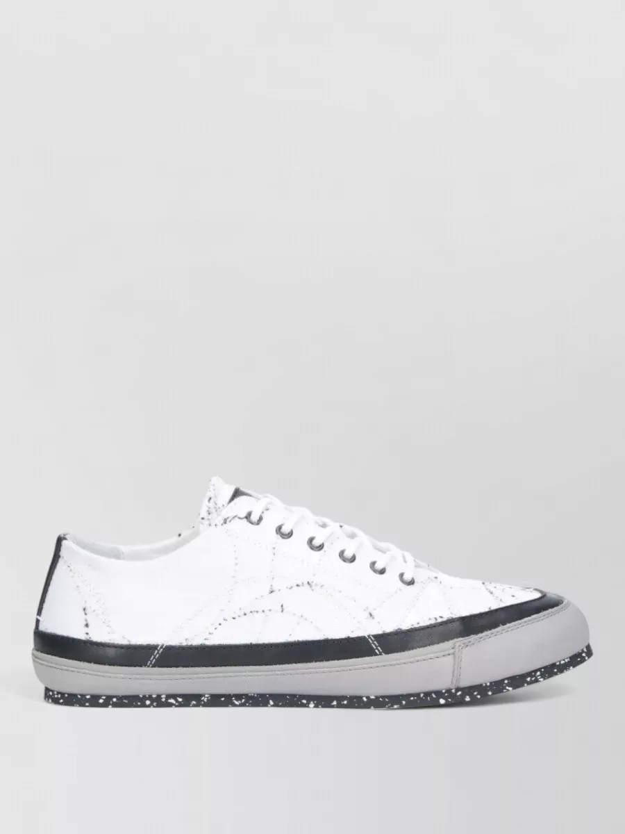 Kiko Kostadinov Leather Low-Top Sneakers