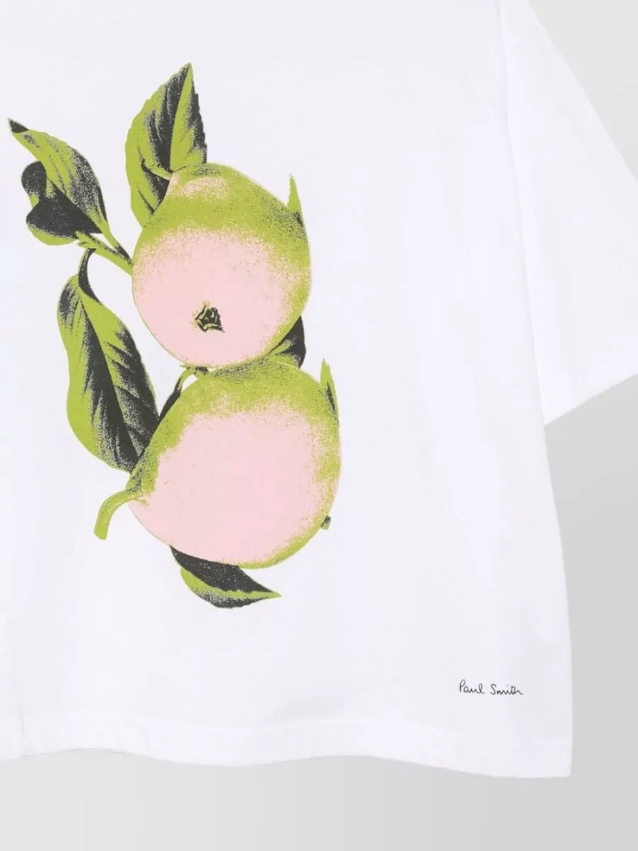 Paul Smith Printed Cotton T-Shirt