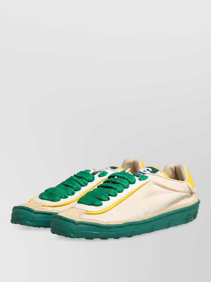 Dolce&Gabbana Leather Low-Top Sneakers