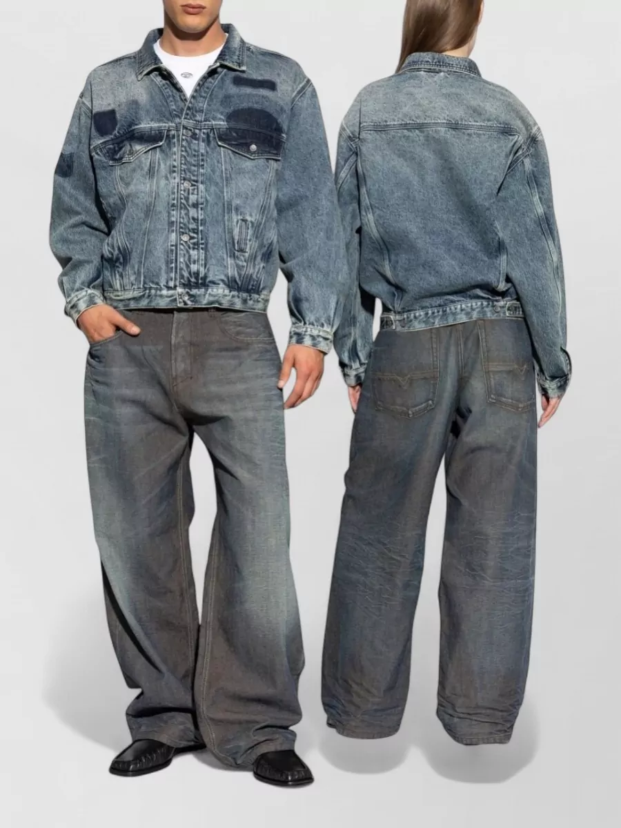 Diesel Straight-Leg Denim Jeans