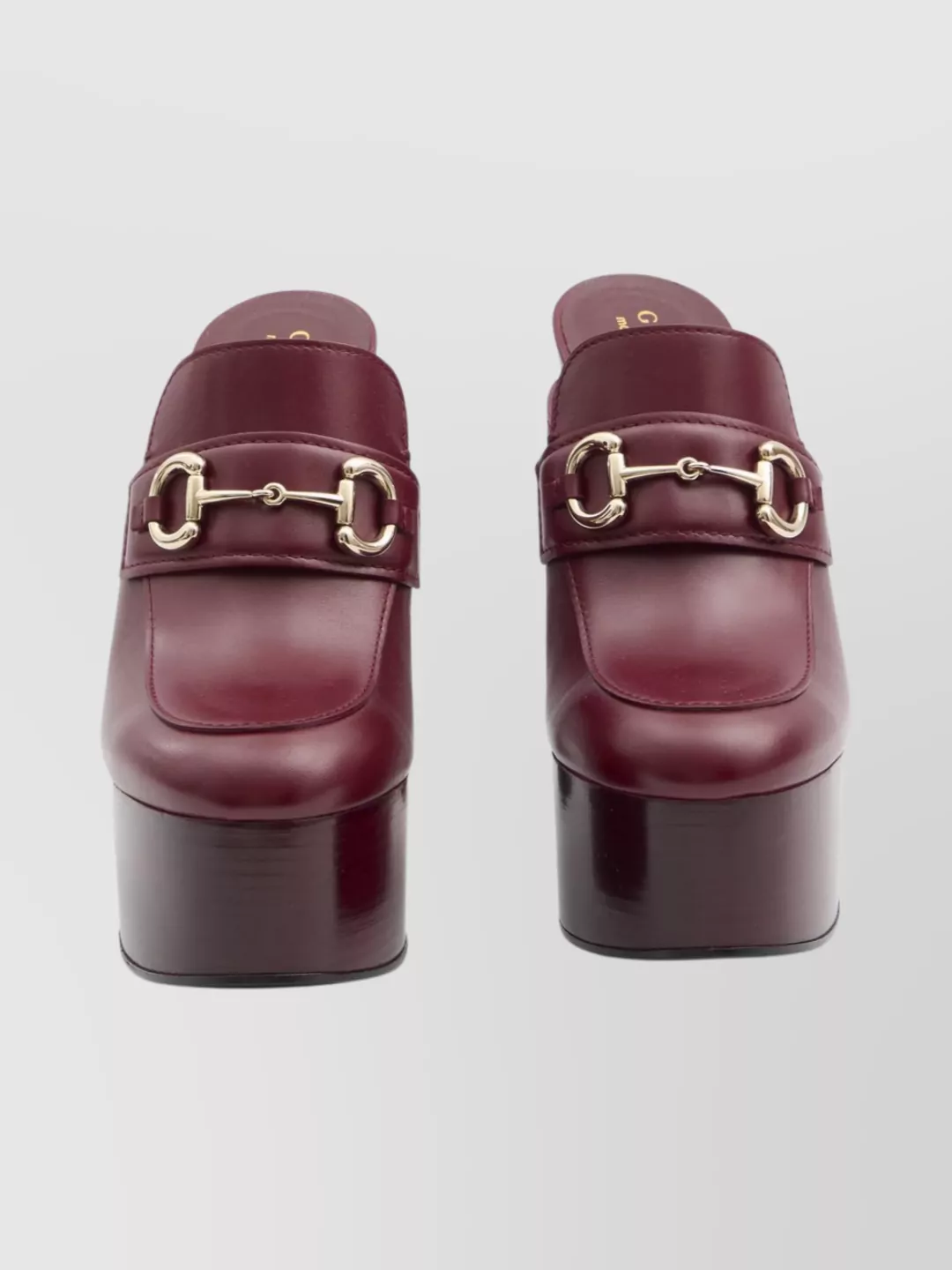 Gucci Horsebit Platform Mules Soft Leather