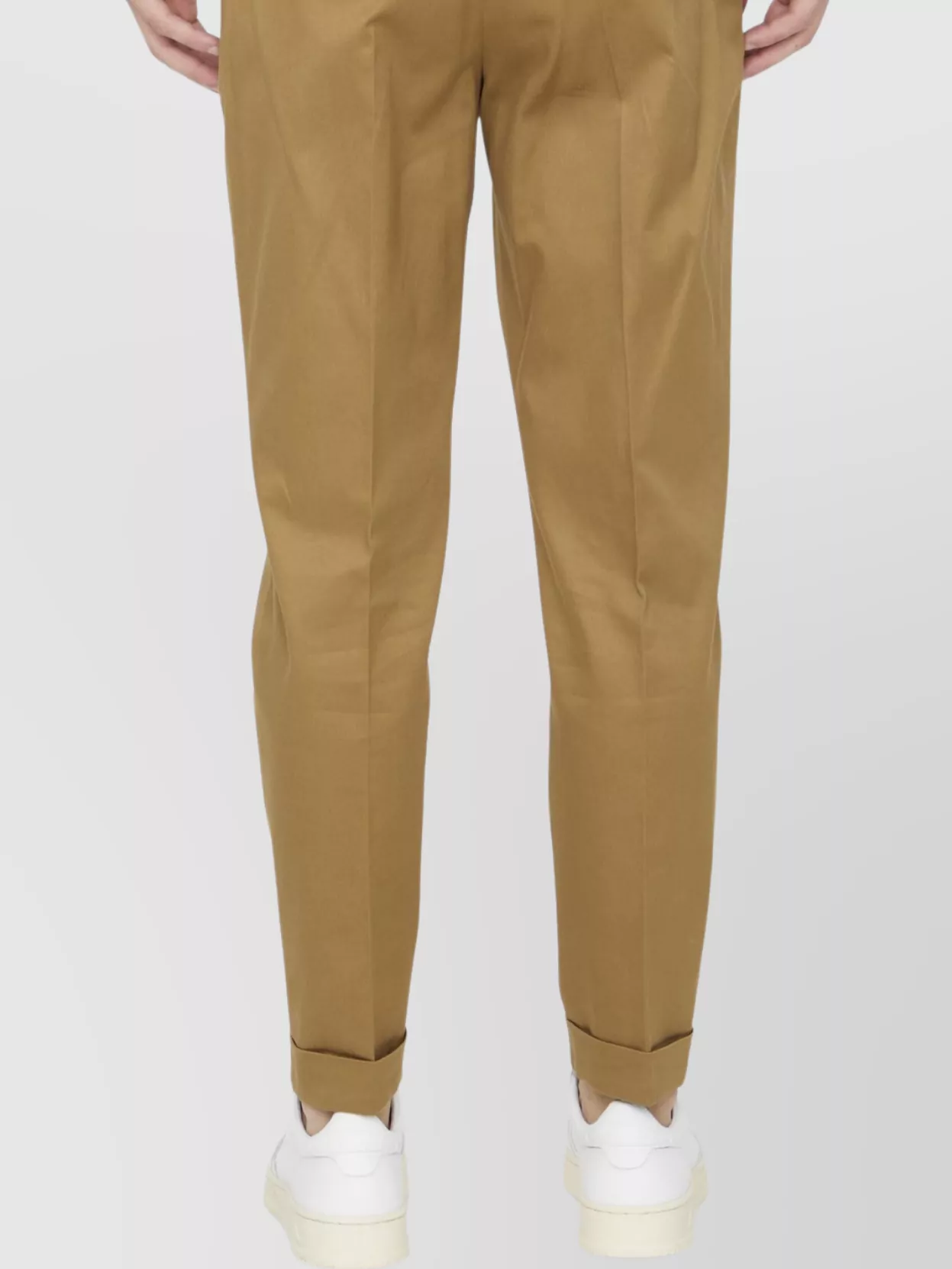 Pt Torino Trousers Cotton Pleated Design