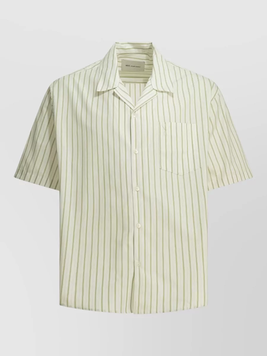 Ami Paris cotton short-sleeve shirt