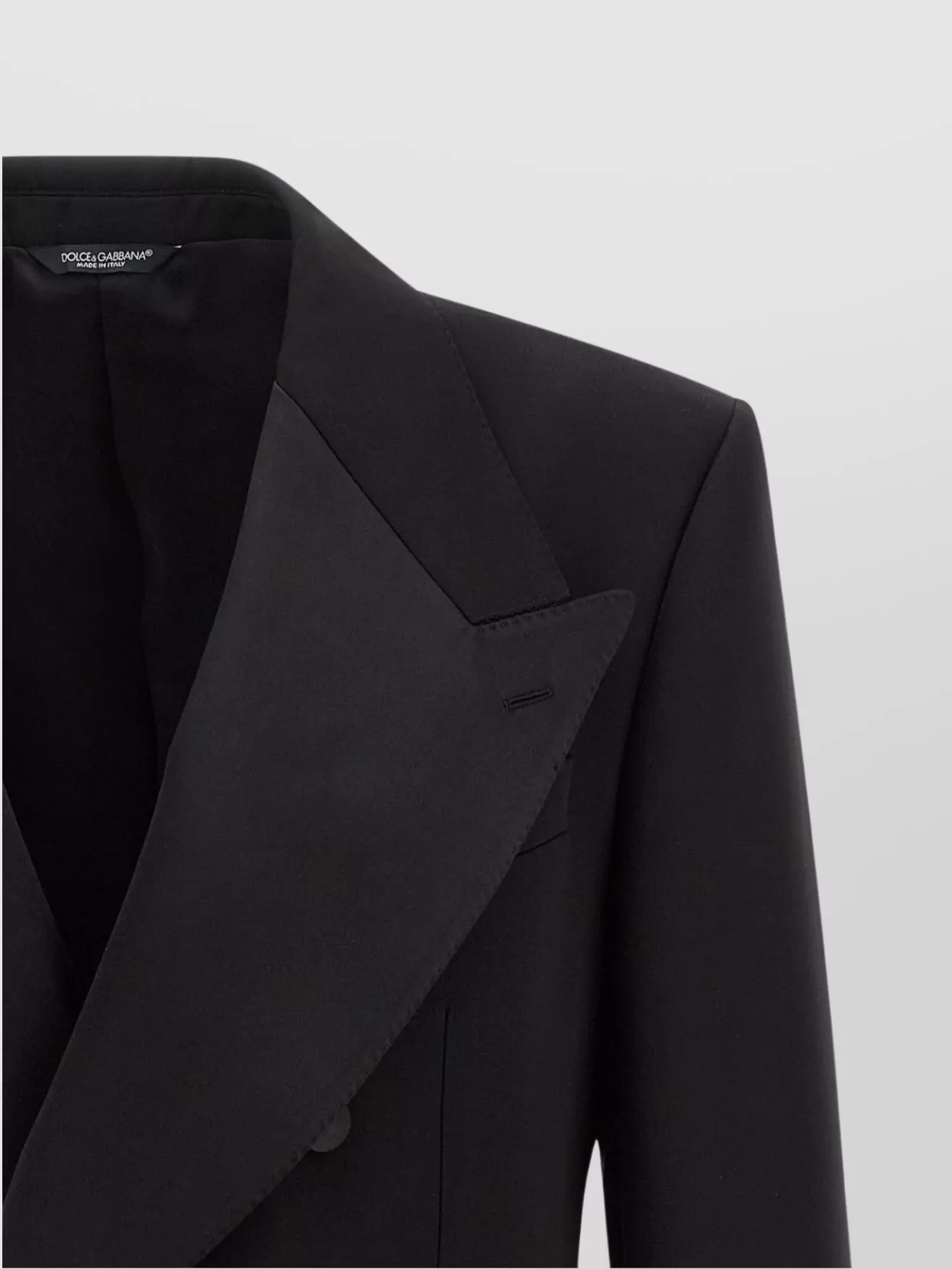 Dolce&Gabbana Tailored Double-Breasted Blazer Featuring Peak Lapels