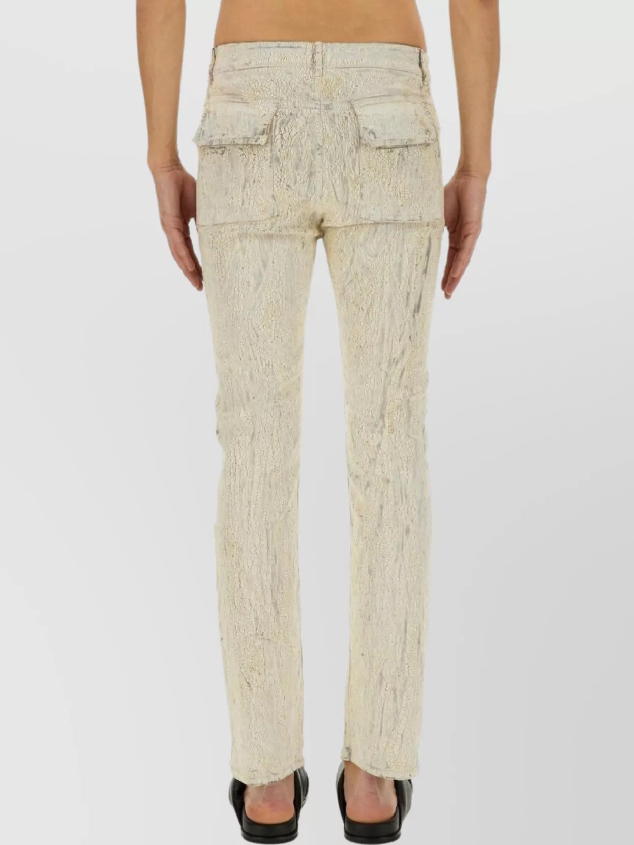 Rick Owens Textured Fabric Utility Trousers