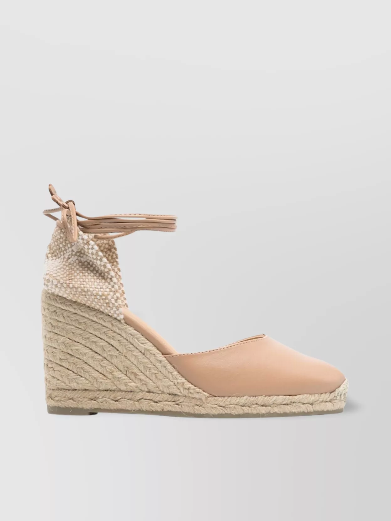 CASTAñER CLOSED TOE HIGH WEDGE ESPADRILLES