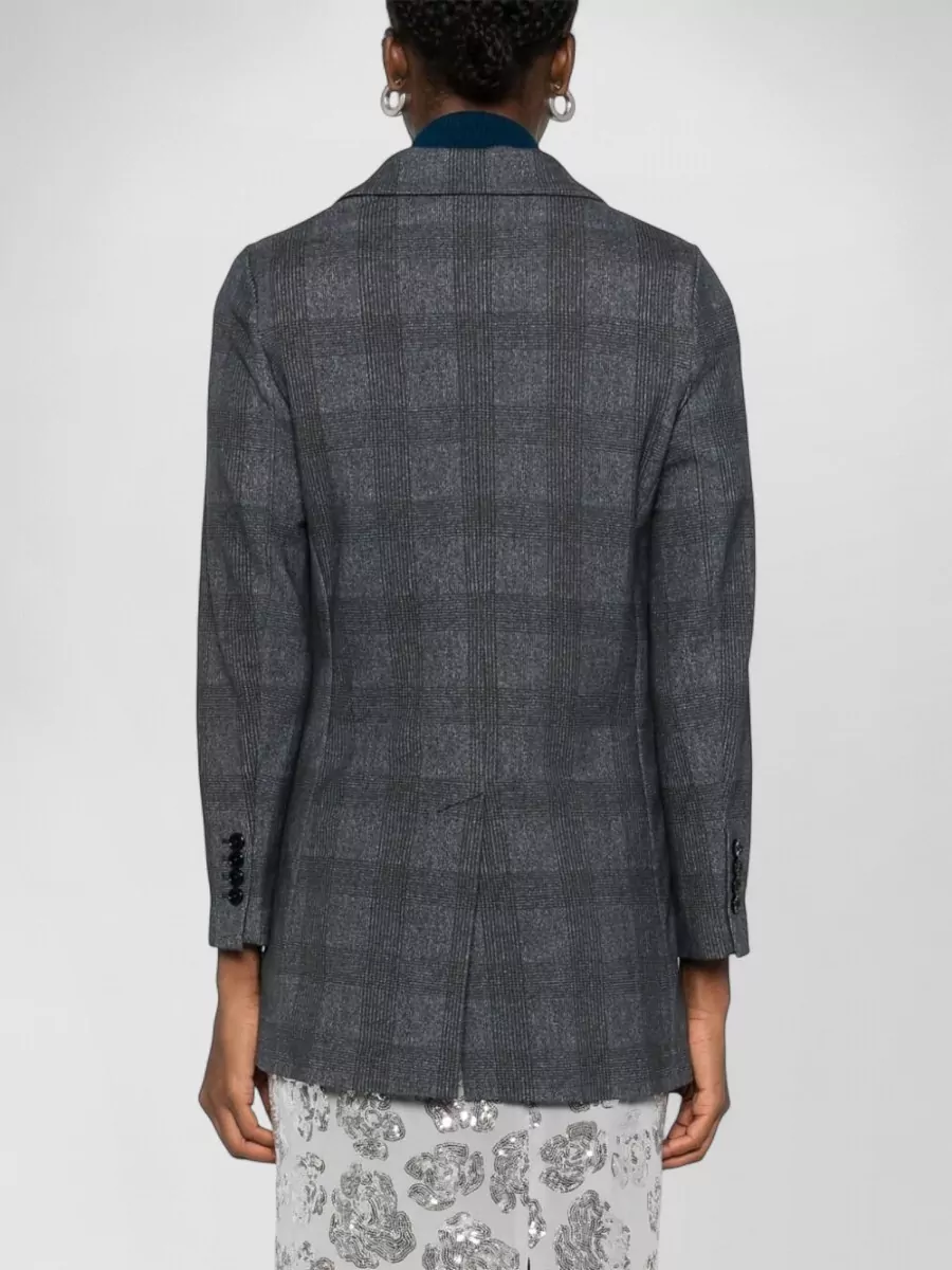 Circolo 1901 Checked Double-Breasted Blazer