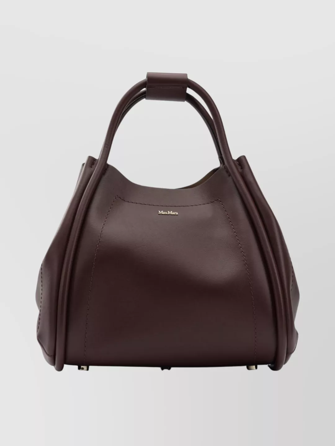 Max Mara Shoulder Bag With Top Handles And Strap