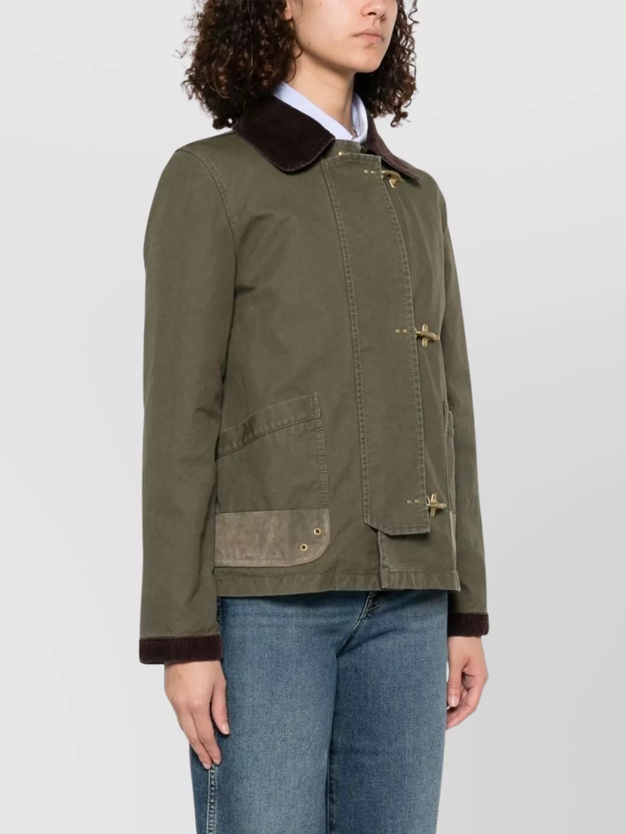 Fay Cotton Fitted Jacket