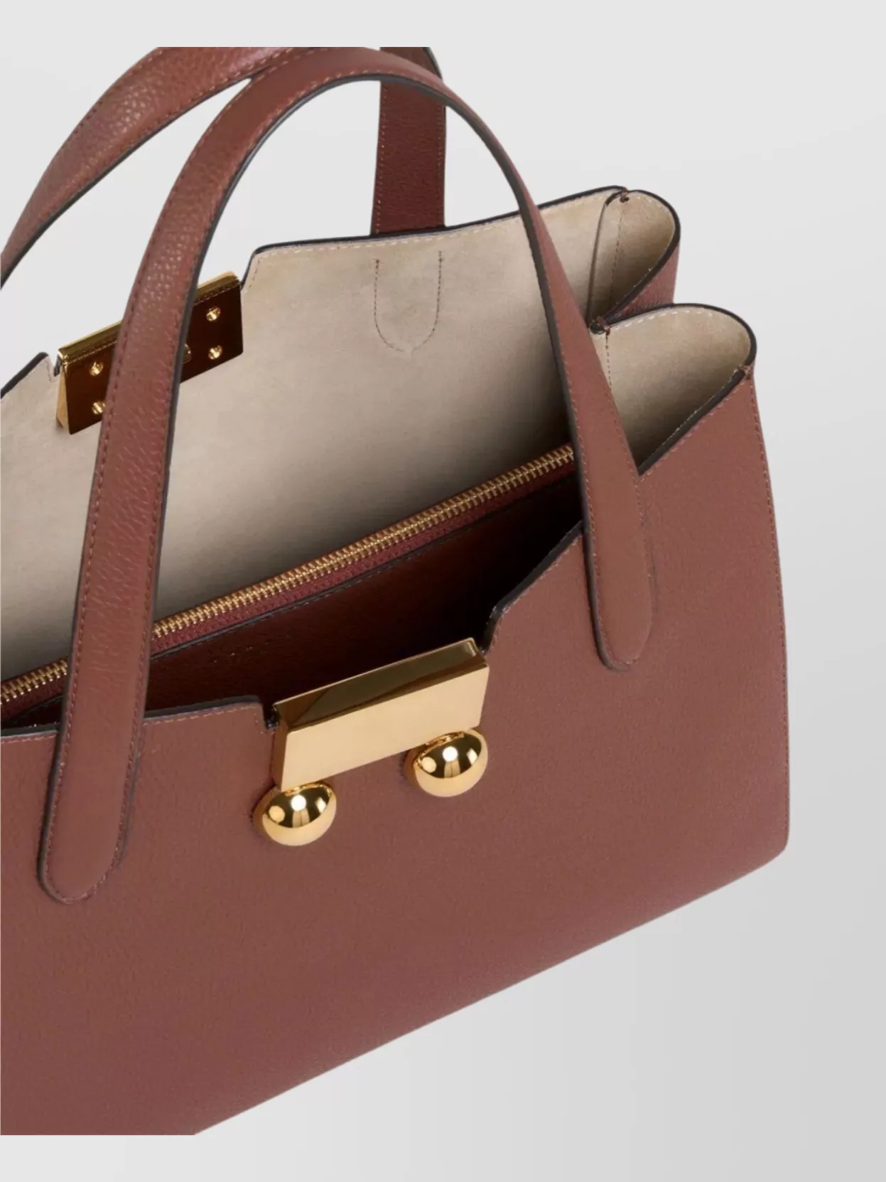 Marni Small Tote Bag Gold Hardware