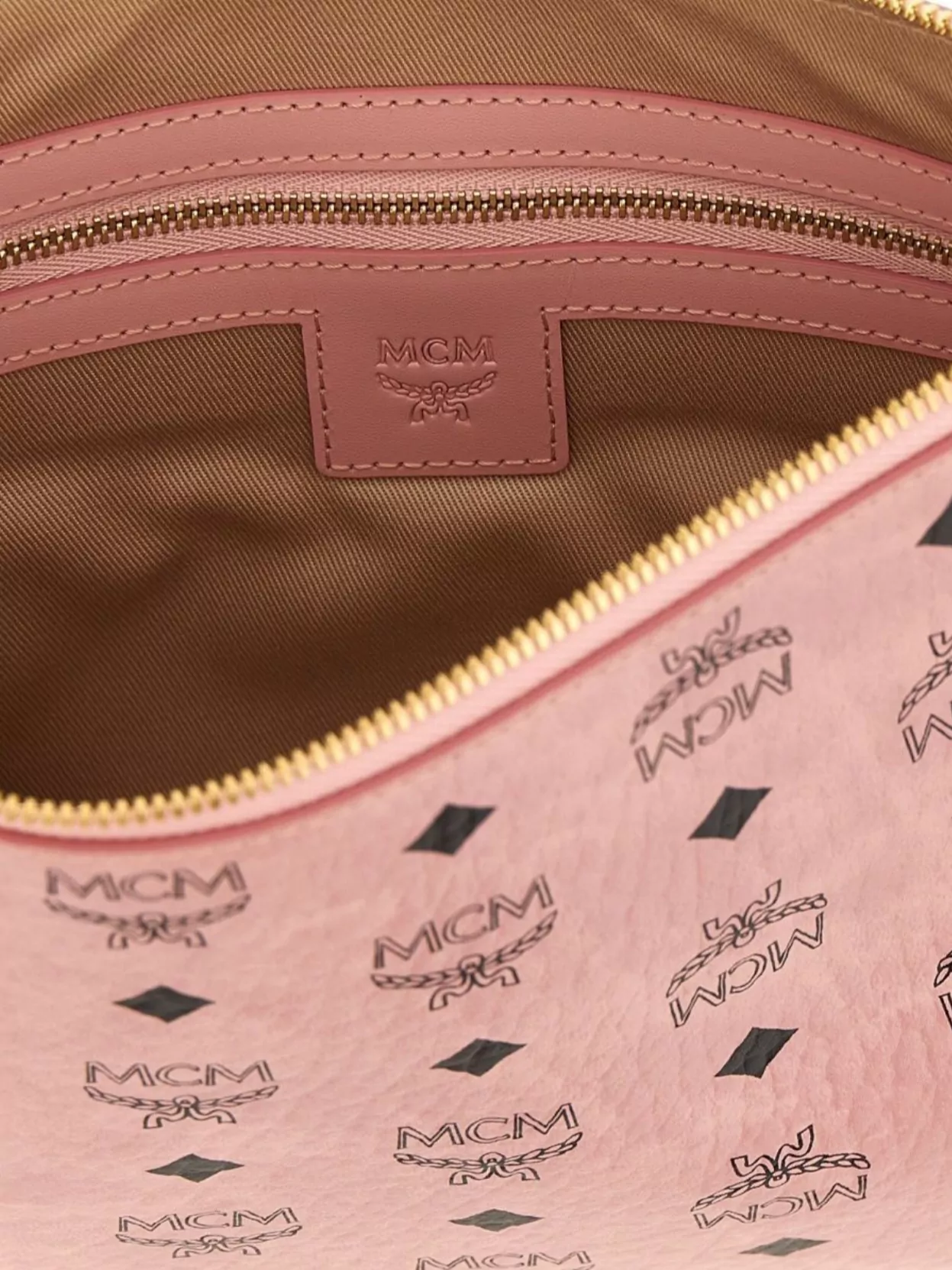 Mcm Medium Shoulder Bag Detachable Strap
