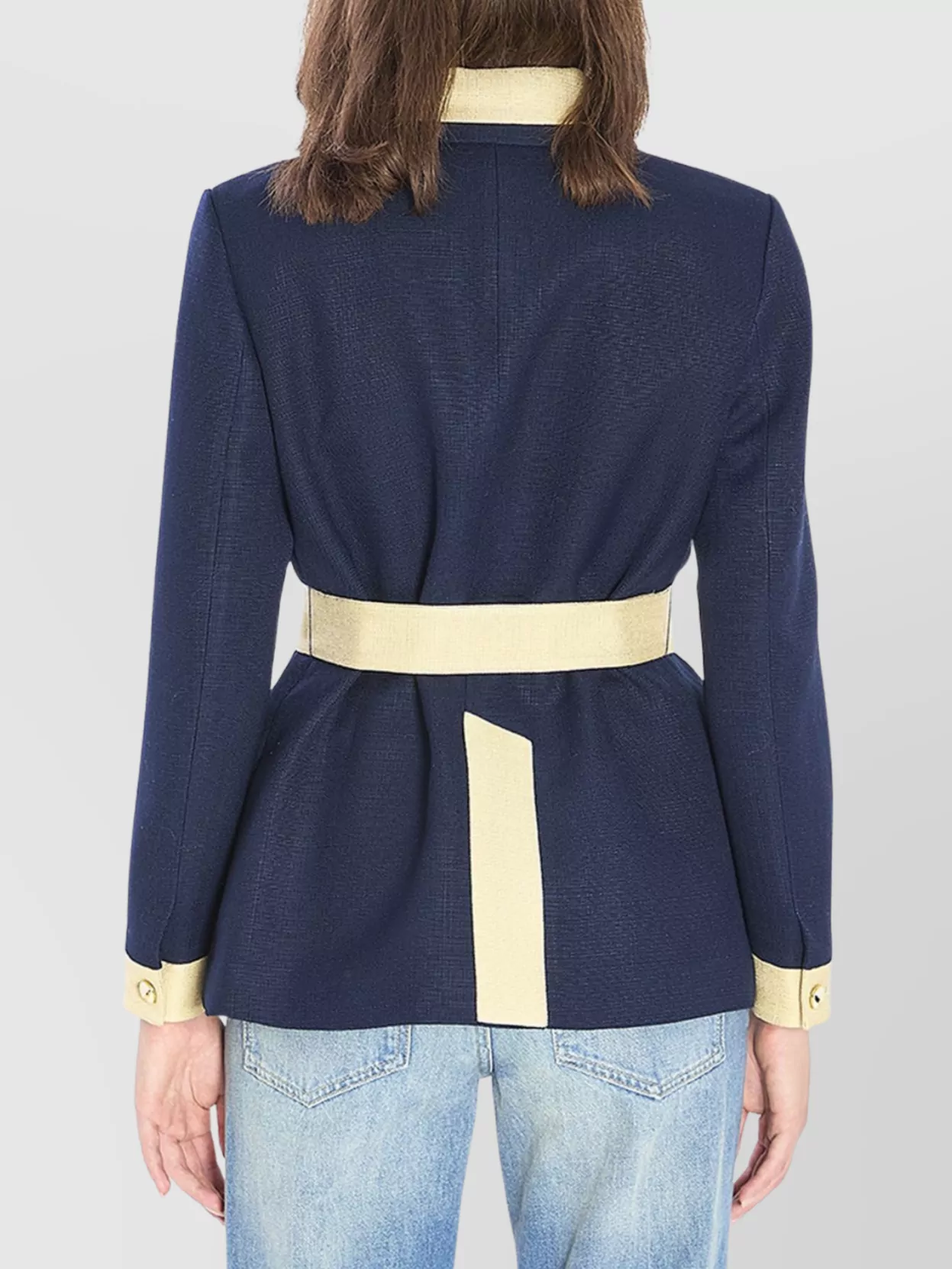 Valentino Garavani Tailored Jacket Featuring Integrated Belt