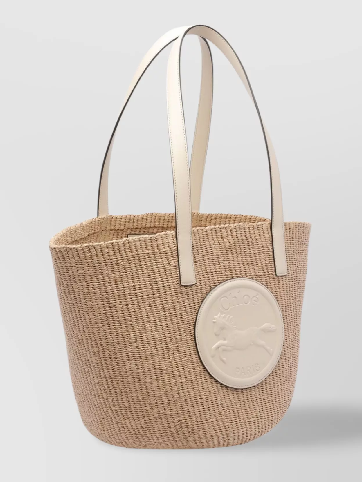 Chloé Horse Medal Circular Emblem Shoulder Bag