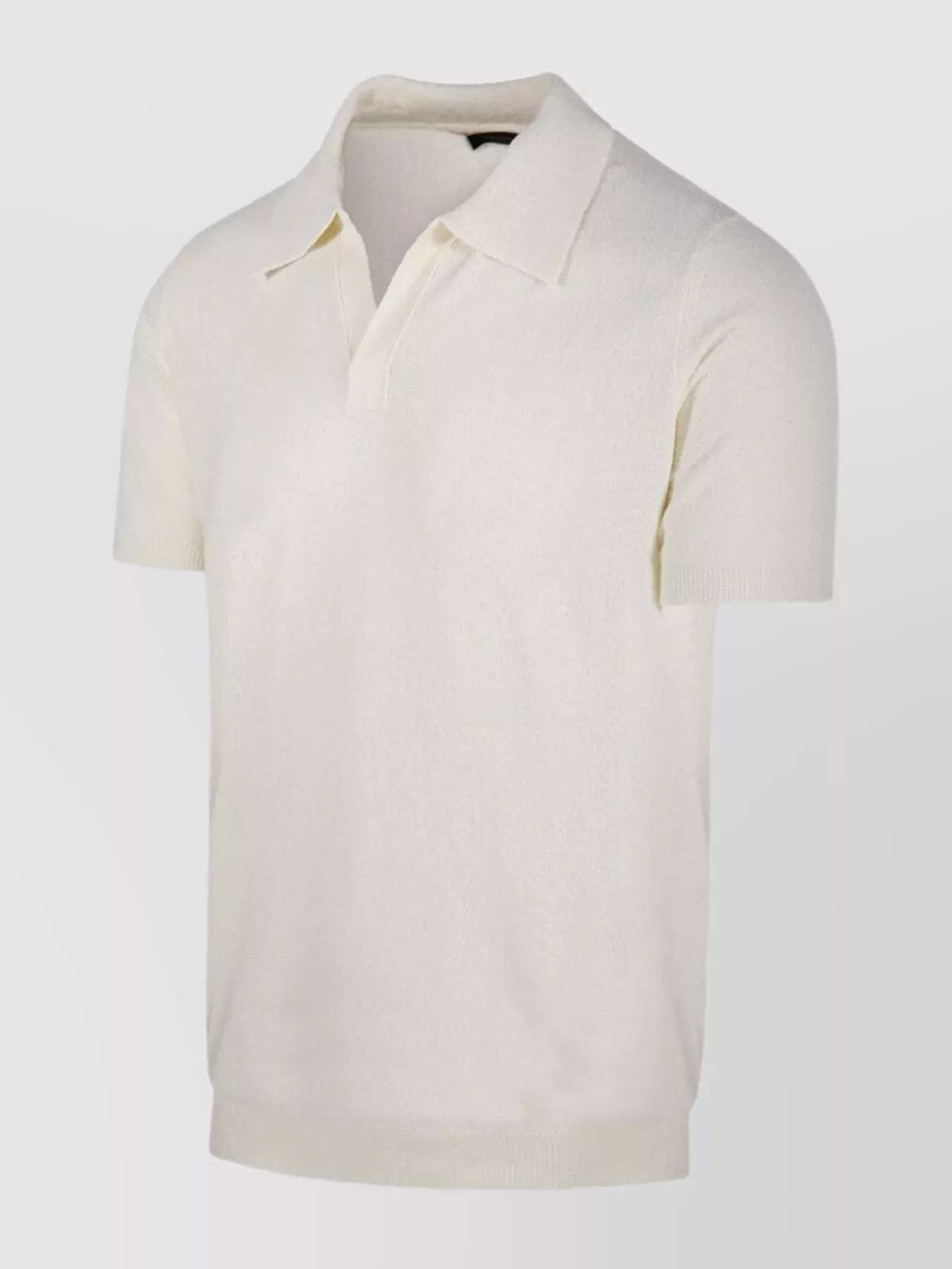 Roberto Collina Short Sleeve Polo Sweater