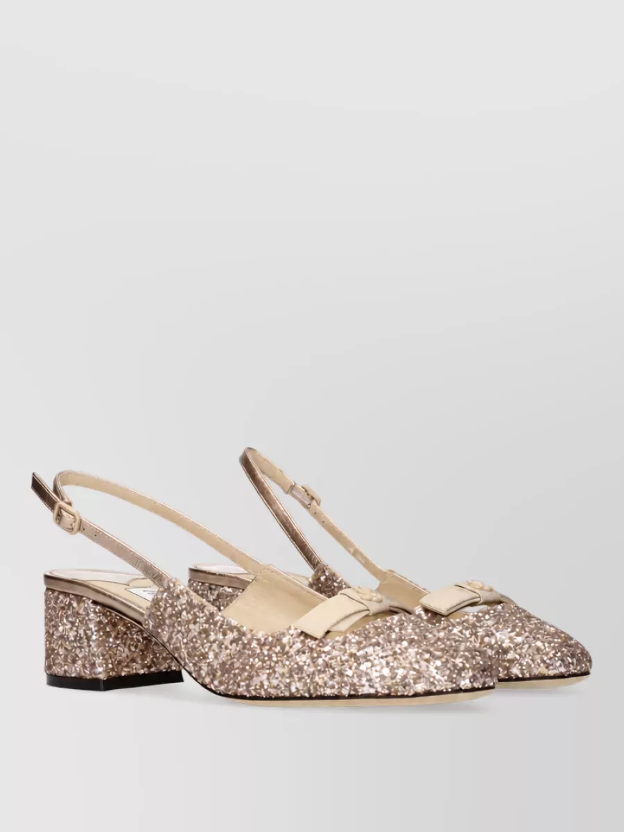 Jimmy Choo Glitter Pumps