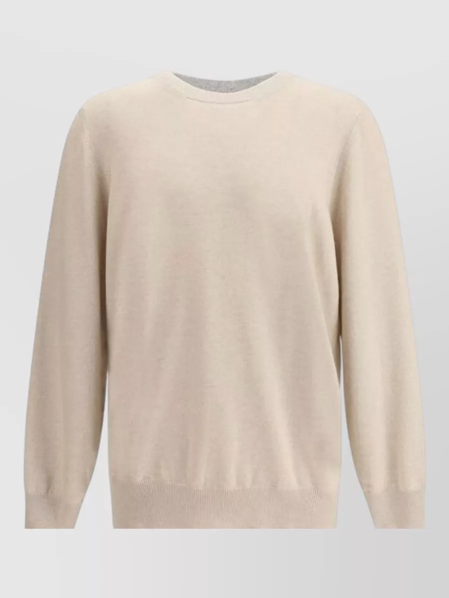 Brunello Cucinelli cashmere long-sleeve crew-neck sweater