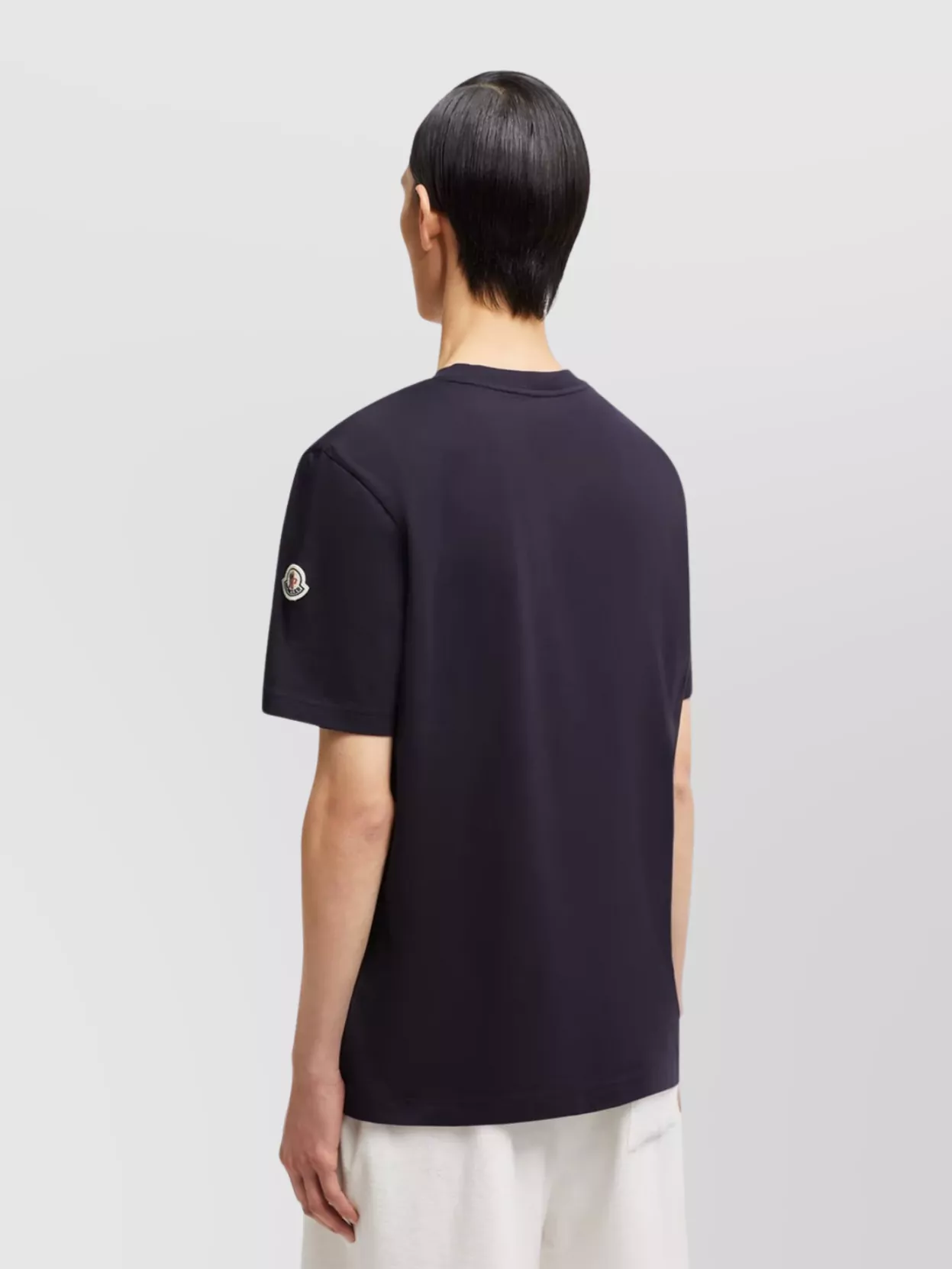 Moncler Crewneck Graphic Print Short Sleeves T-Shirt