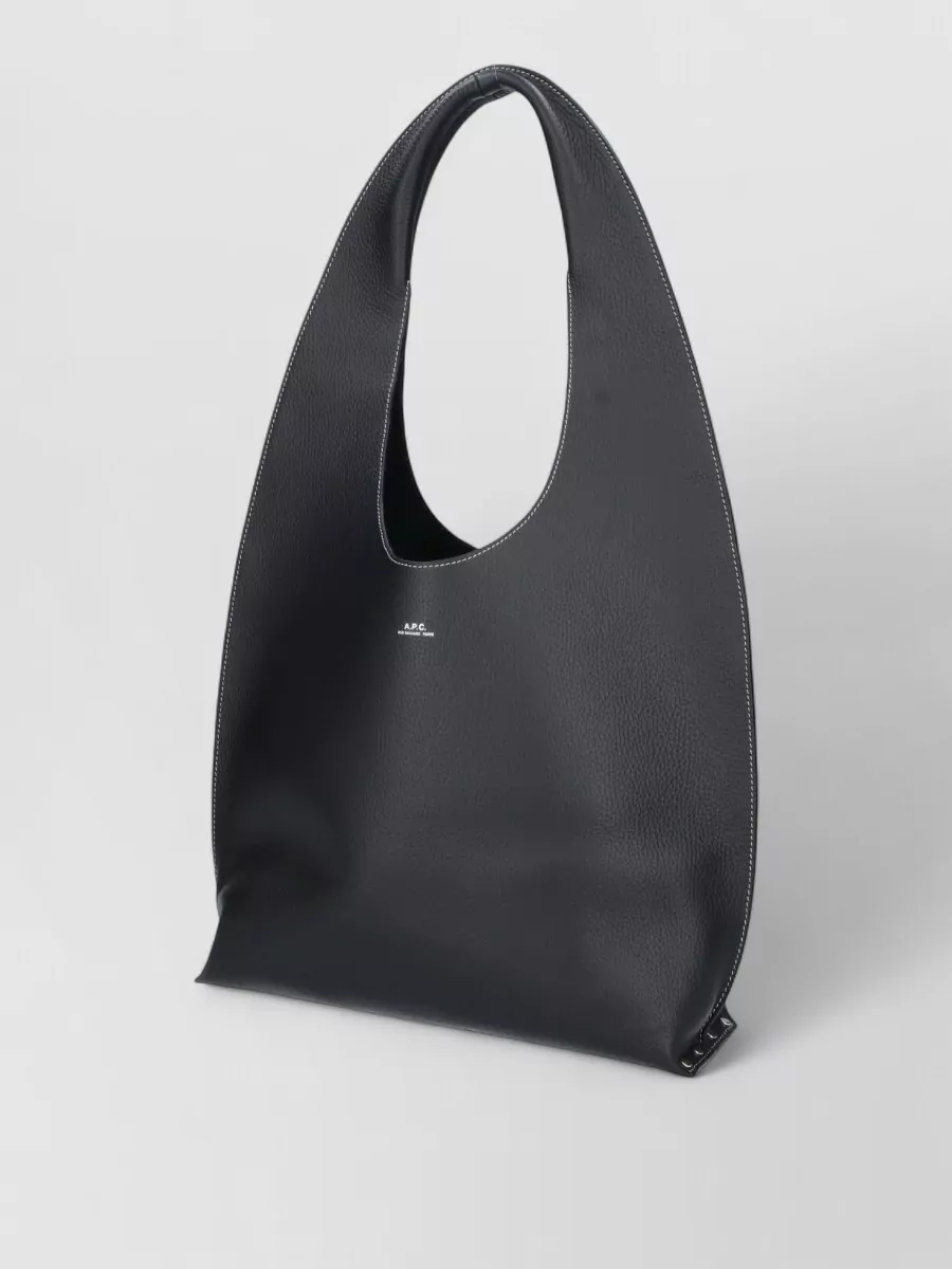 A.p.c. Neige Leather Shoulder Bag