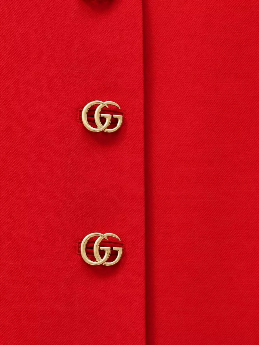 Gucci Wool A-Line Skirt