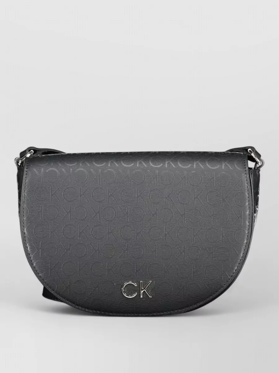 Calvin Klein synthetic leather crossbody bag