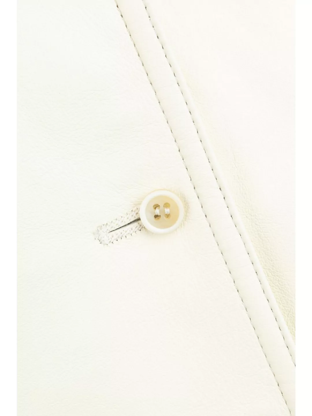 Fabiana Filippi Cropped Coat With Notched Lapels In Neutral