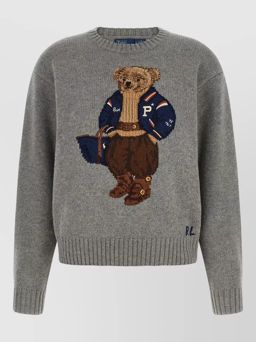 Polo Ralph Lauren wool cashmere relaxed-fit intarsia jumper