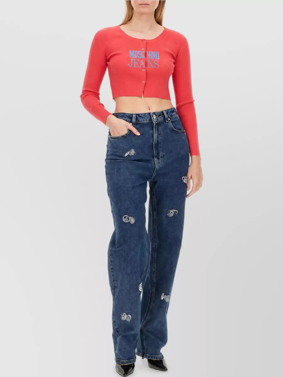Moschino Cropped cardigan