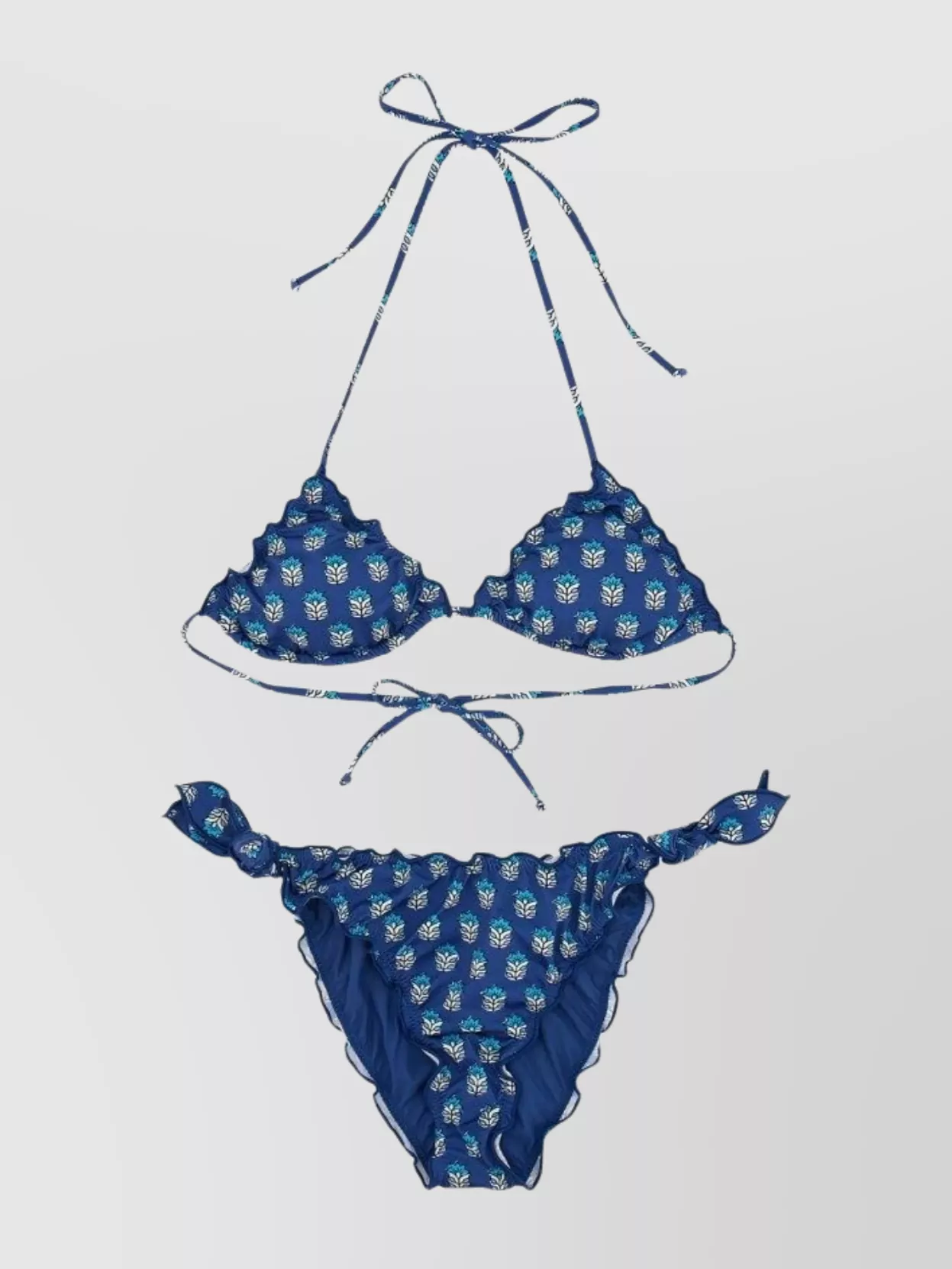Mc2 Saint Barth Sarius Bikini Swimsuit In Blue