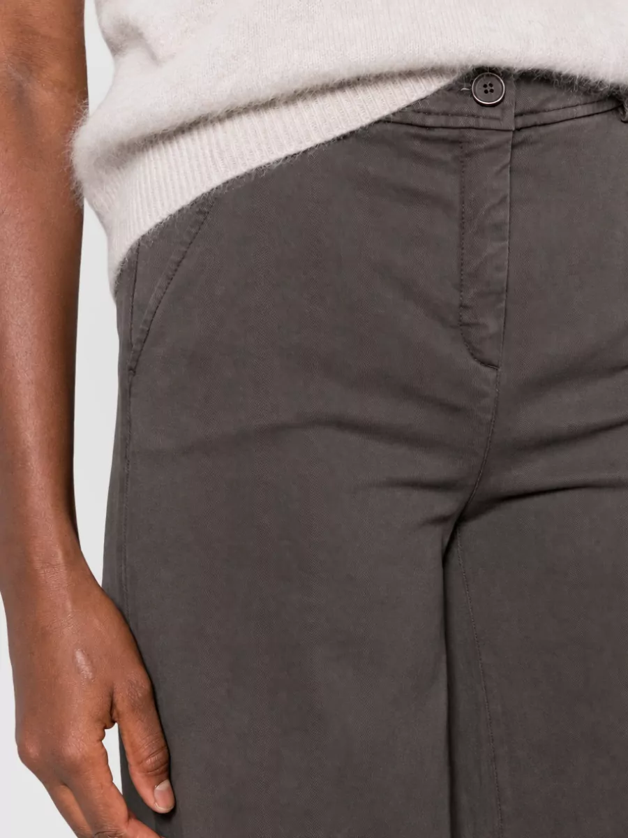 Via Masini 80 Denim Wide-Leg Trousers