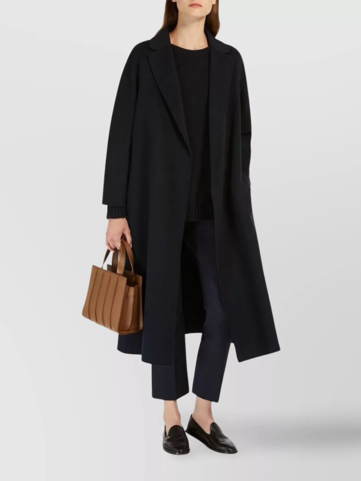 S Max Mara Waist Belted Long Length Coat
