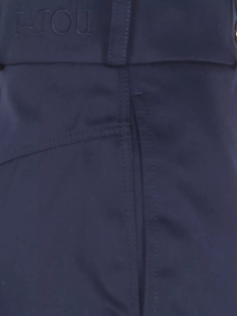 Patou Cotton Knee-Length Bermuda Shorts