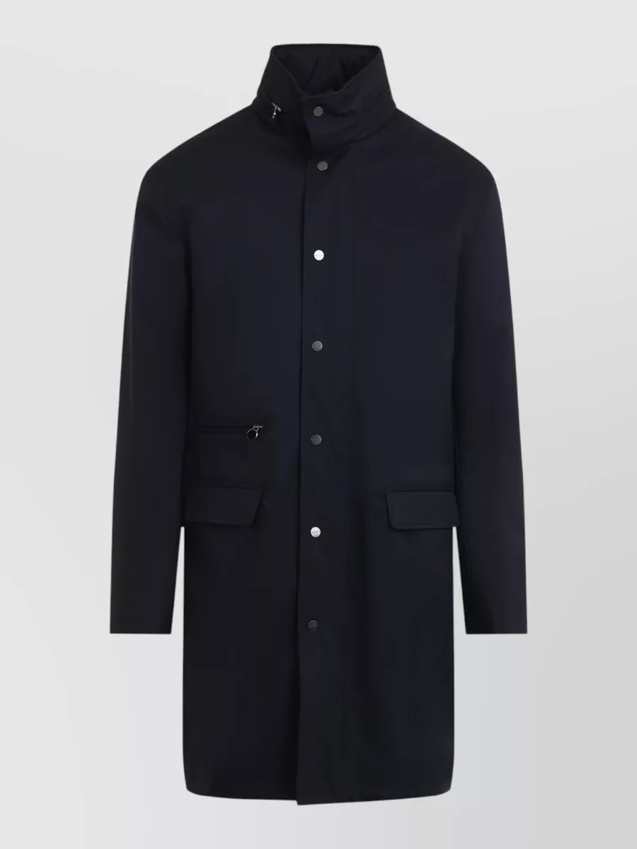 Kiton High-Collar Lightweight Jacket