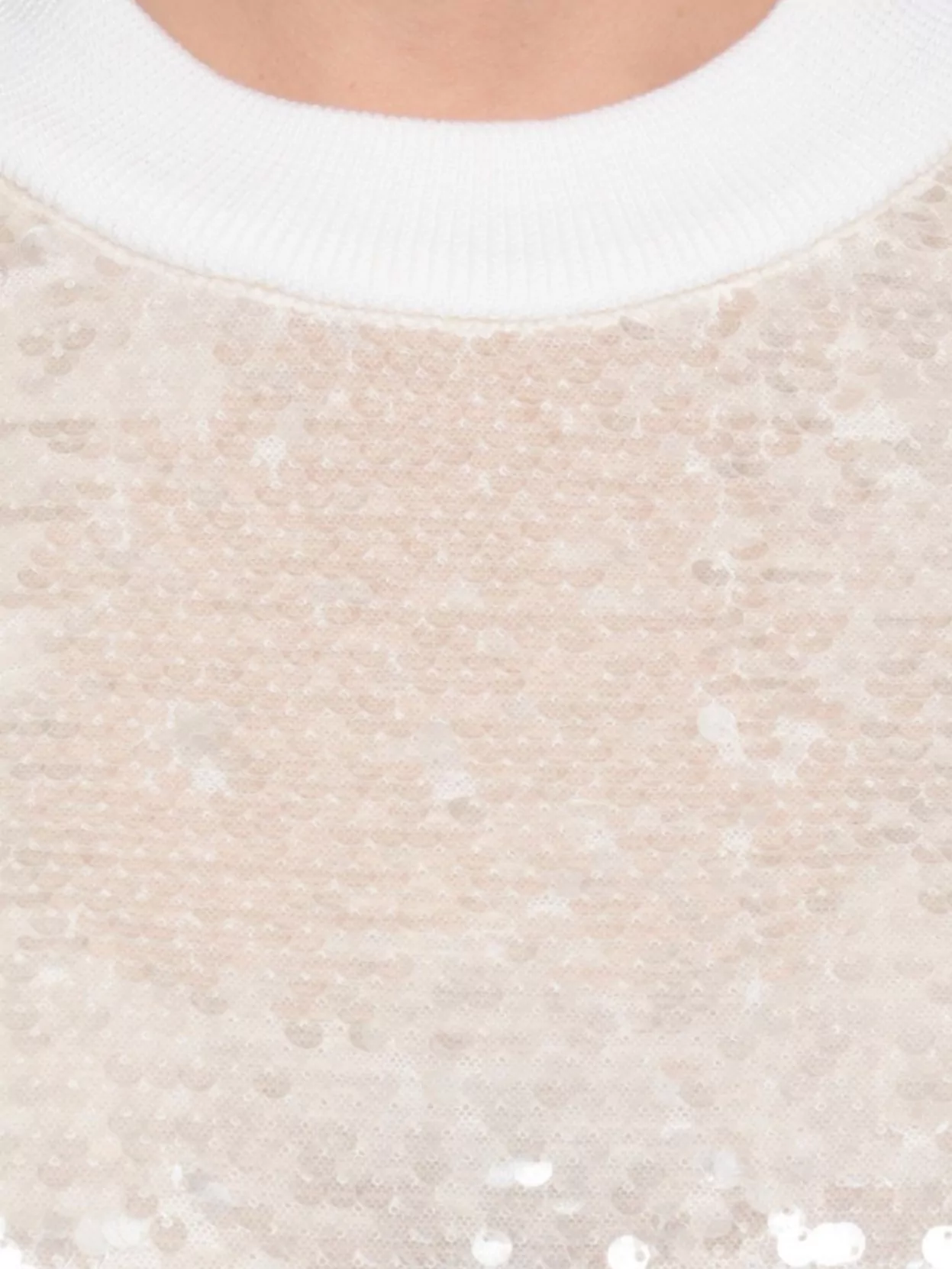 Peserico Sequin Embellished Wool Sleeveless Top